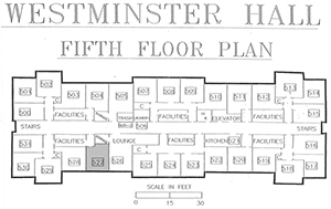 Westminster 5th floor plan